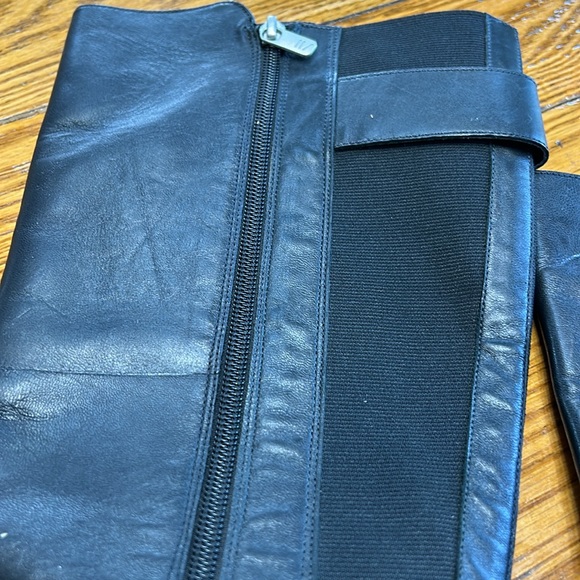 Rockport black leather tall boots. Size 9. Great condition. Adidas sole. - Picture 5 of 9
